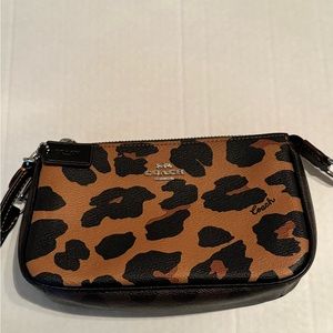 NWT Coach Leopard Signature Canvas Nolita 19 CC866